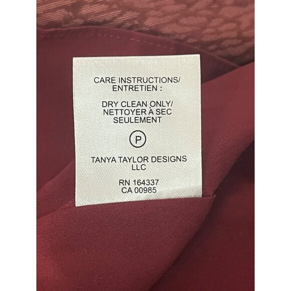 TANYA TAYLOR LAUREEN DRESS SIZE 2  ROSEWOOD MAXI NWT - Picture 9 of 16